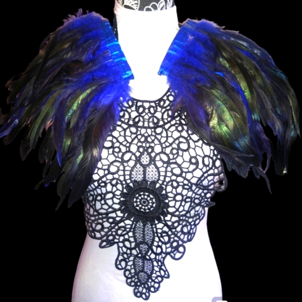 Feather Crochet Adjustable Top